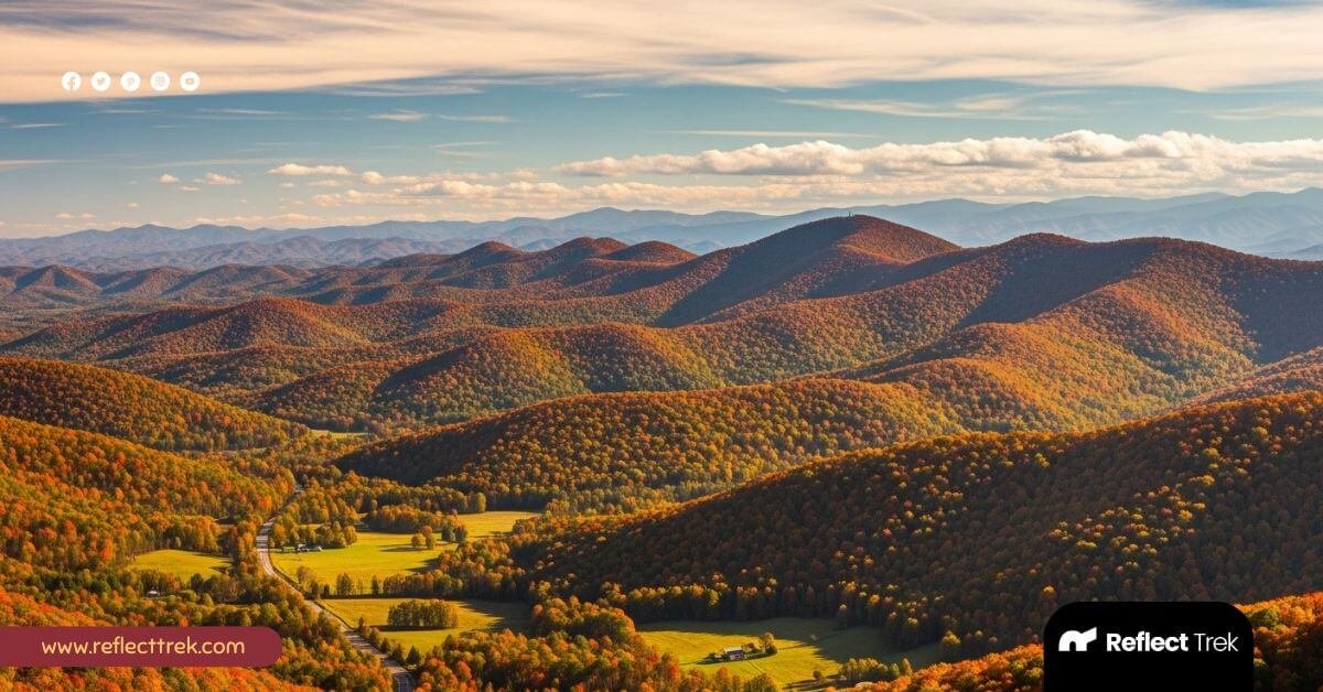 Blue Ridge Mountains in North Carolina