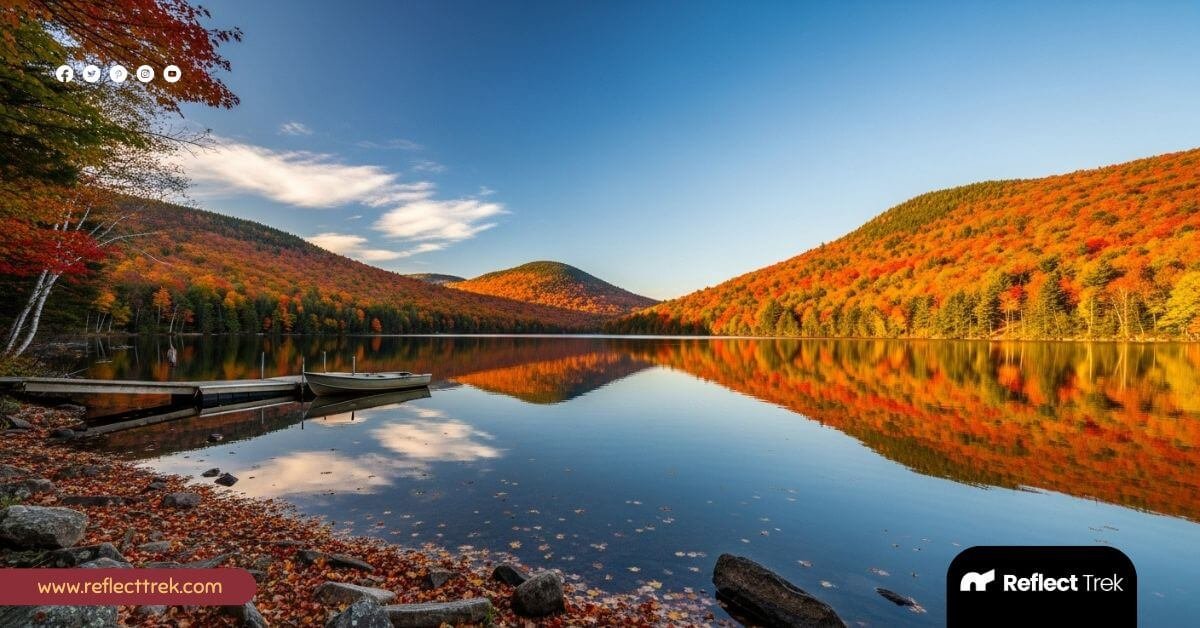 beautiful lake in New Hampshire