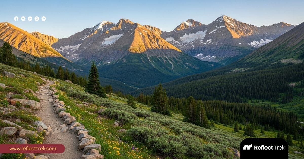 scenic mountain view in Colorado